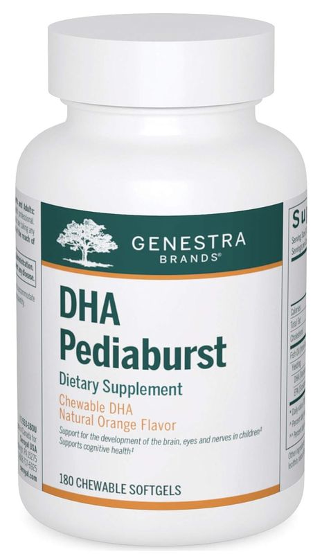Genestra DHA PediaBurst 180 Chewable Softgels
