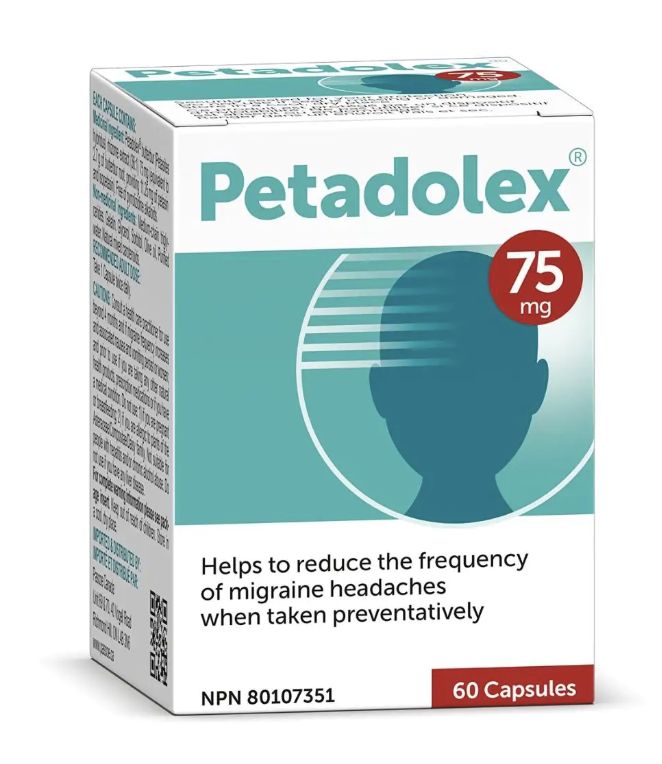 Pascoe Petadolex 75 mg 60 Capsules
