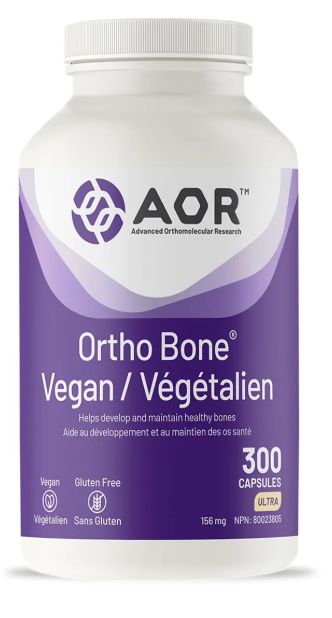 AOR Ortho Bone Vegan 156mg 300 Capsules
