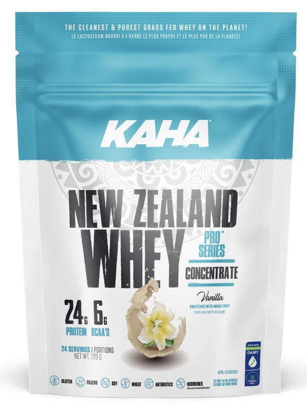 Kaha Nutrition NEW ZEALAND WHEY Protein Vanilla 720g