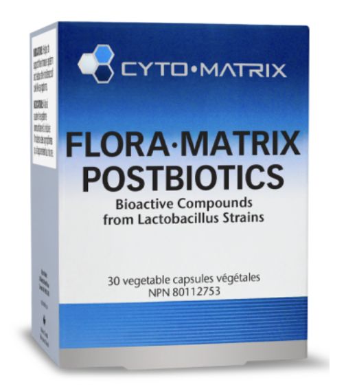 CytoMatrix Flora-Matrix Postbiotics 30 Vegetarian Capsules