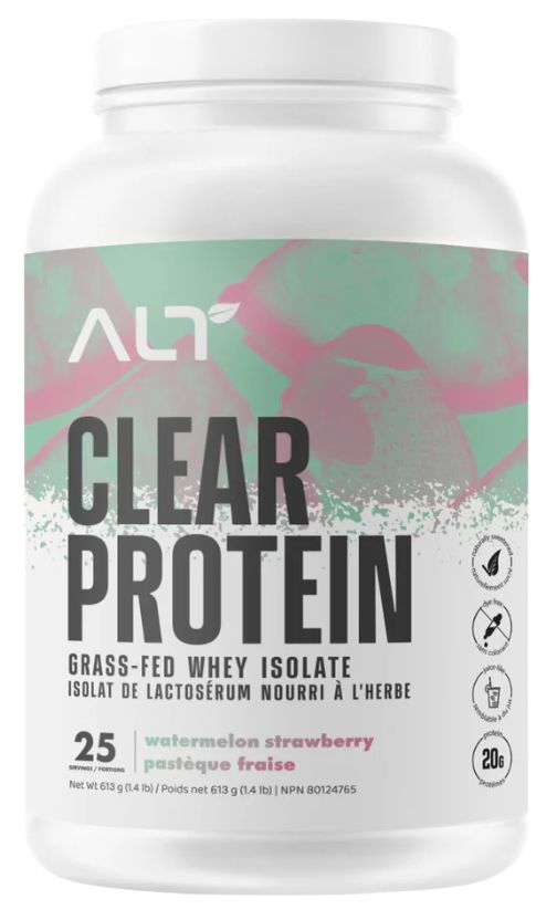 ALT Nutrition Clear Protein Grass-Fed Whey Isolate Watermelon Strawberry (25 SERVINGS)