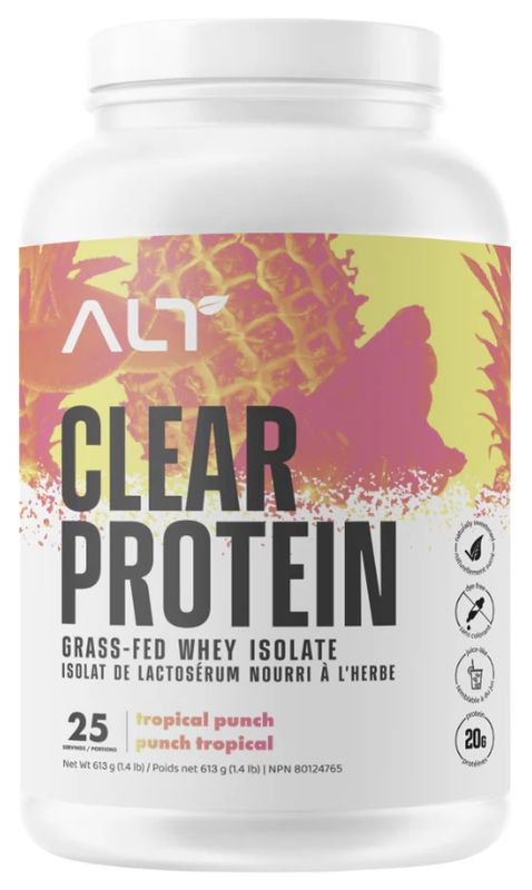 Alt Nutrition Clear Protein Grass-Fed Whey Isolate Tropical Punch (25 SERVINGS)