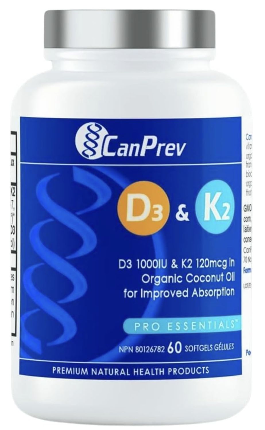 CanPrev D3 K2 60 Softgels