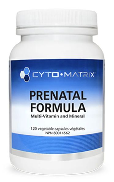 Cyto Matrix Prenatal Formula 120  120 Vegetarian Capsules