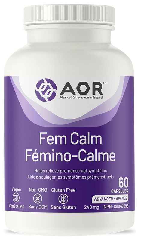 AOR Fem Calm 248mg 60 capsules