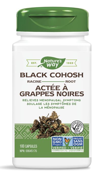 Nature&#39;s Way Black Cohosh Root 100 capsules