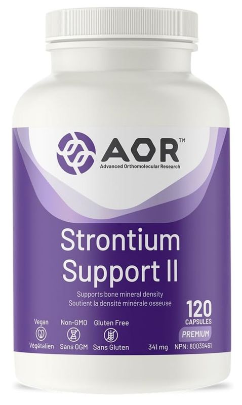 AOR Strontium Support II 341mg 120 Vegetarian Capsules