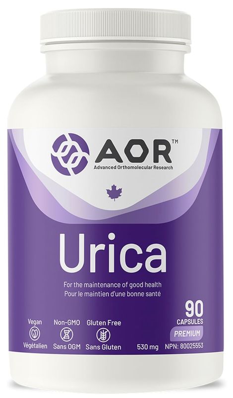 AOR Urica 530mg 90 Vegetarian Capsules