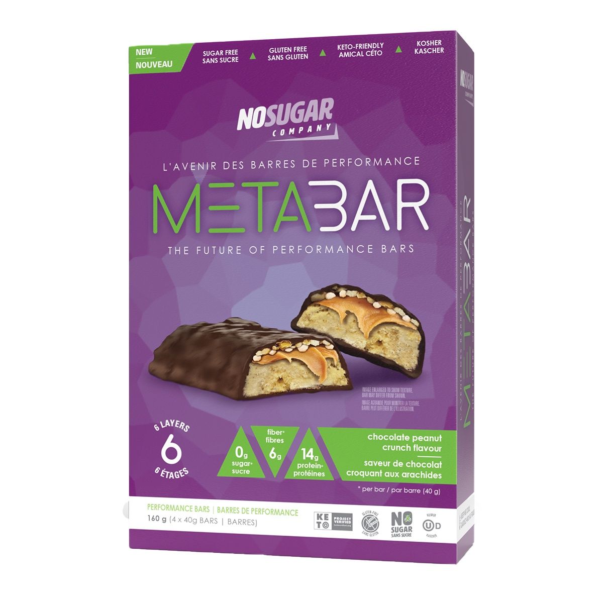 MetaBar Chocolate Peanut 1 bar