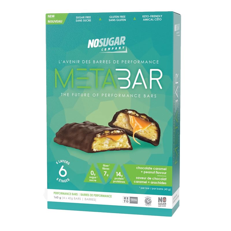 MetaBar Chocolate Caramel 1 bar