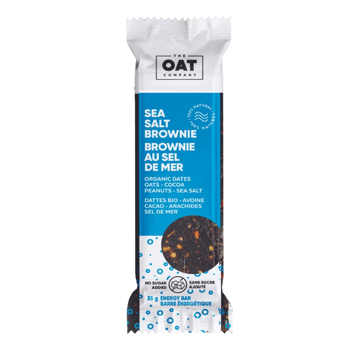 The Oat Company Sea Salt Brownie Bar 1 bar
