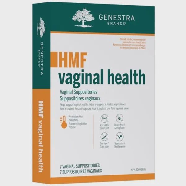 HMF VAGINAL HEALTH 7 SUPPOSITORIES