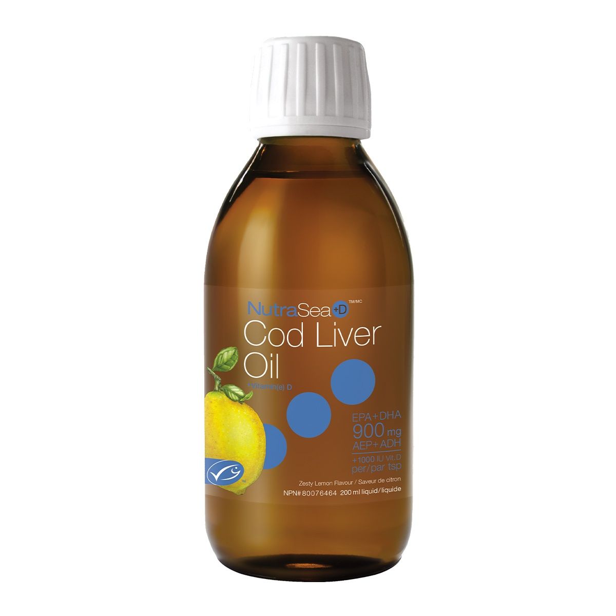 NUTRASEA+D COD LIVER OIL 200ml