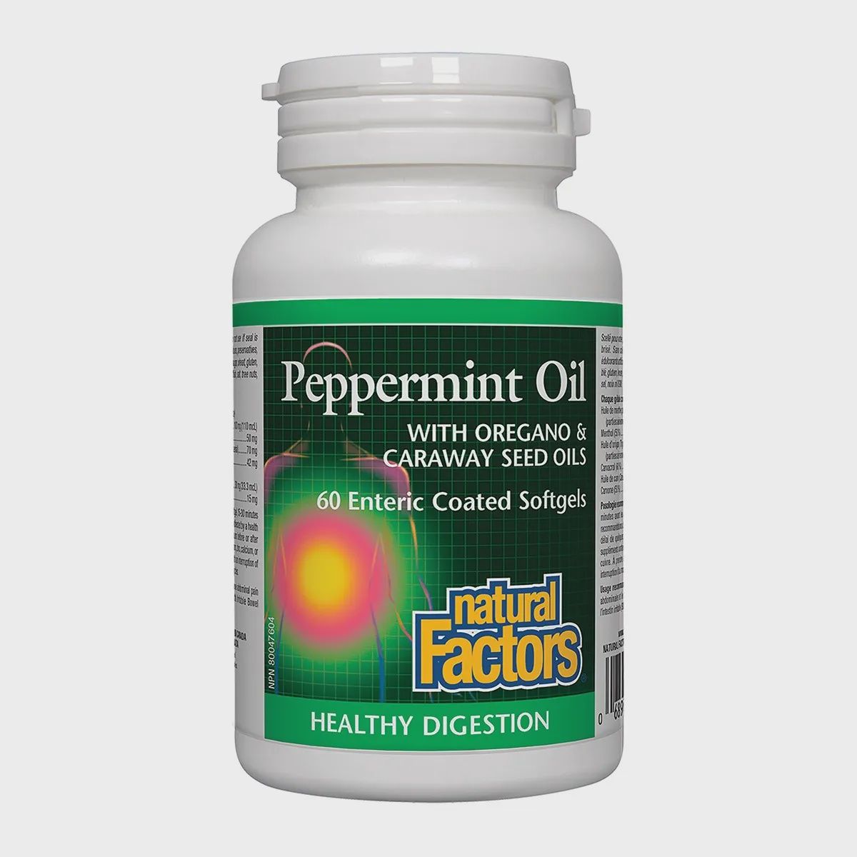 Peppermint Oil 60 Enteric Coated softgels