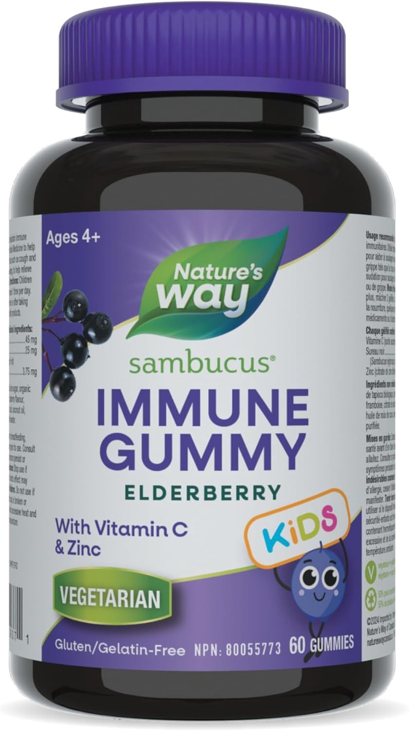 Nature's Way Sambucus Gummies 60 gummies
