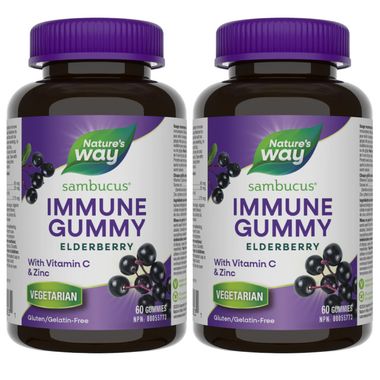 Nature's Way Sambucus Elderberry Gummies 60