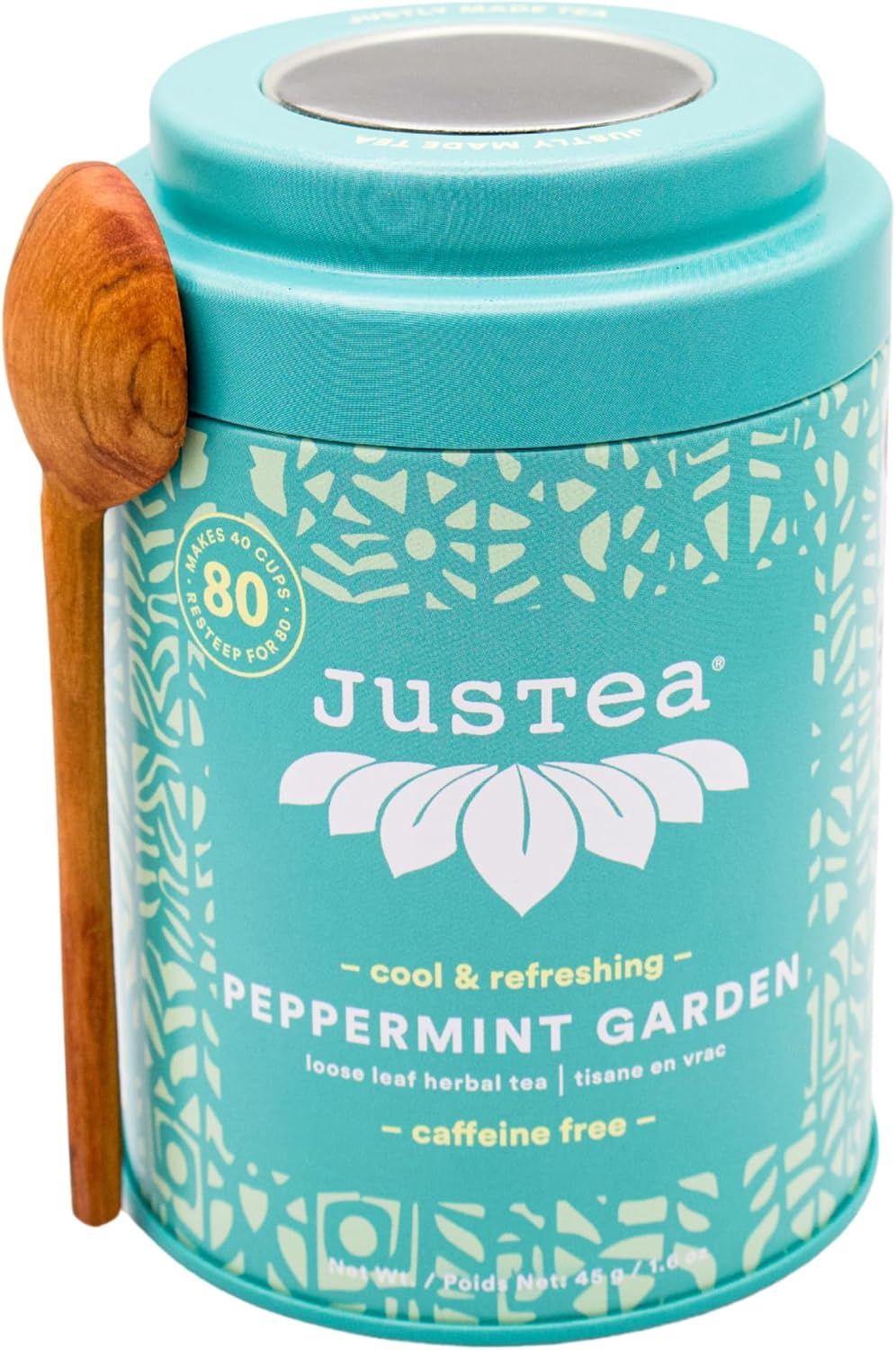 Justea peppermint garden 40 cup servings