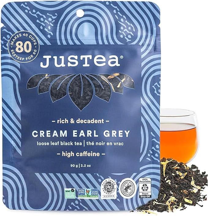 Justea Cream Earl Grey 90g