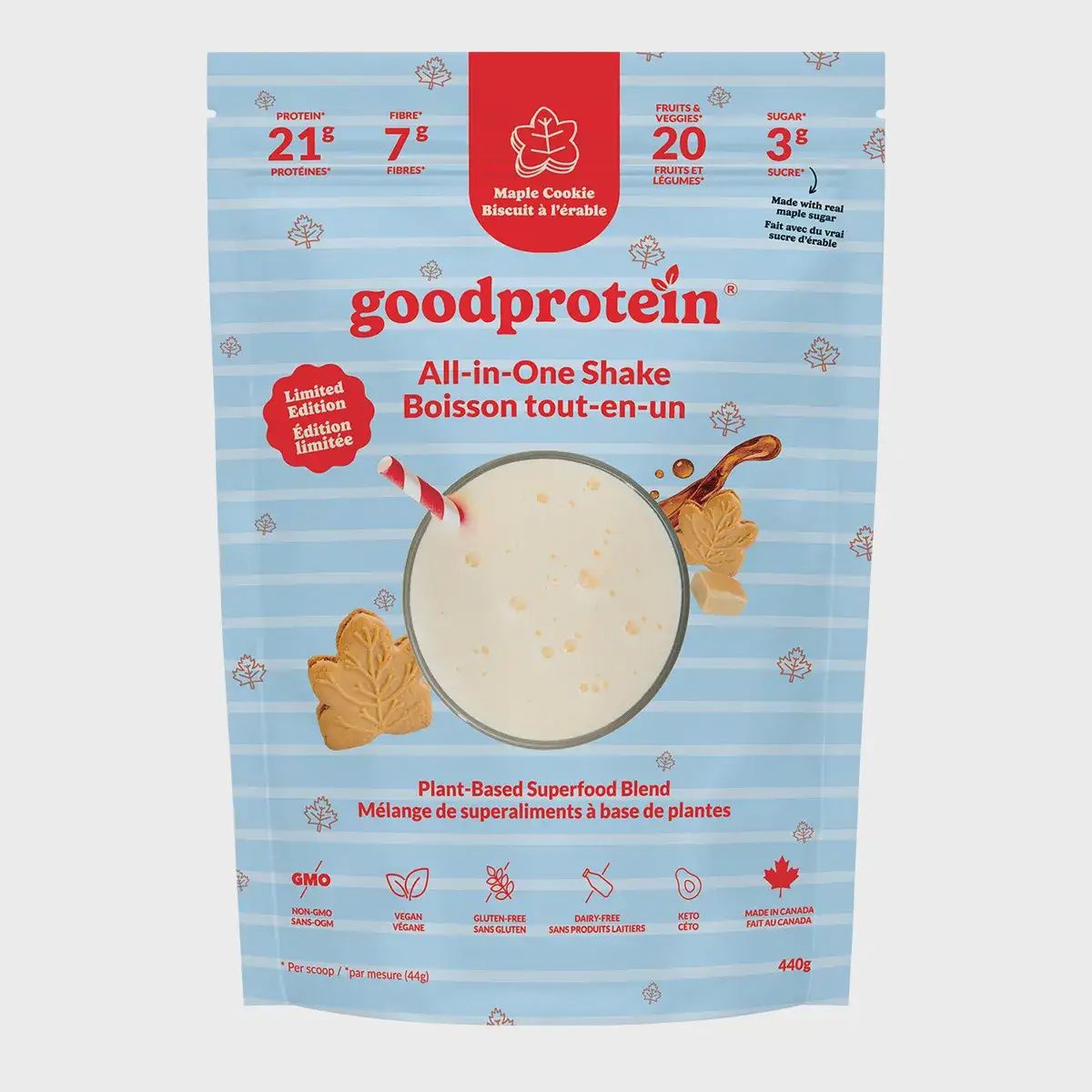 Good Protein Maple Cookie 440g