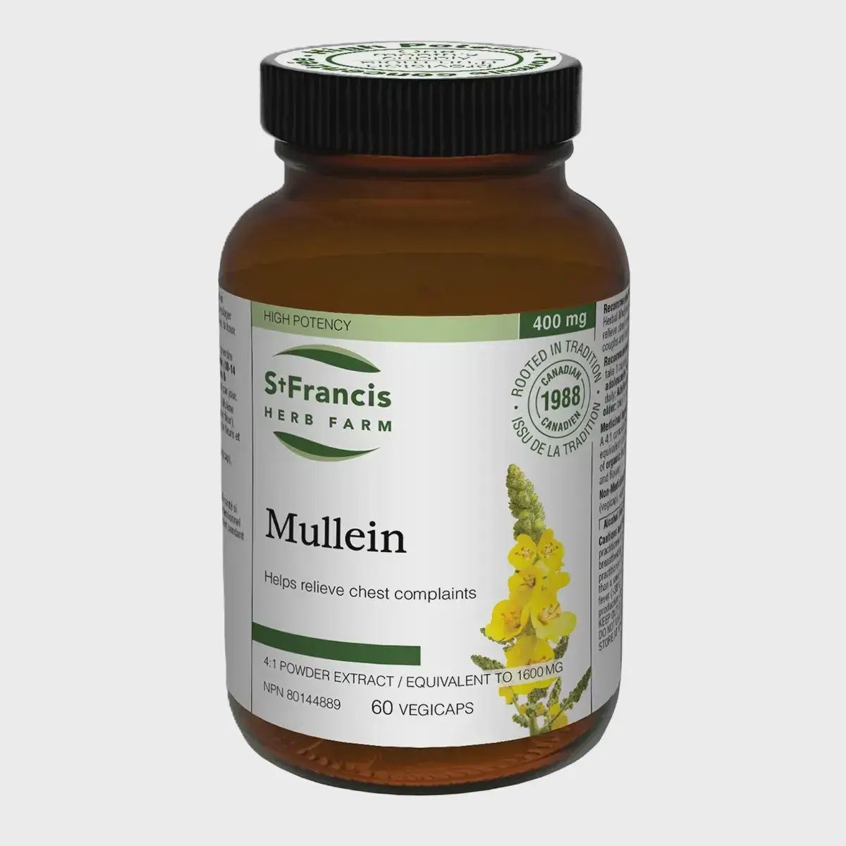 Mullein Capsules 60veg caps