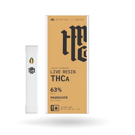 Modern Herb Live THCa Disposable Vape Pens, Strain: Dogwalker - Anytime