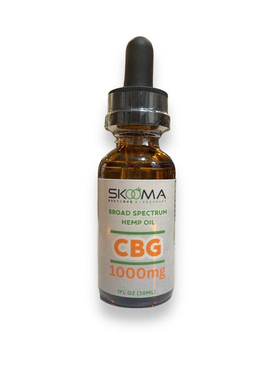 CBG Broad Spectrum Tincture (1000mg)