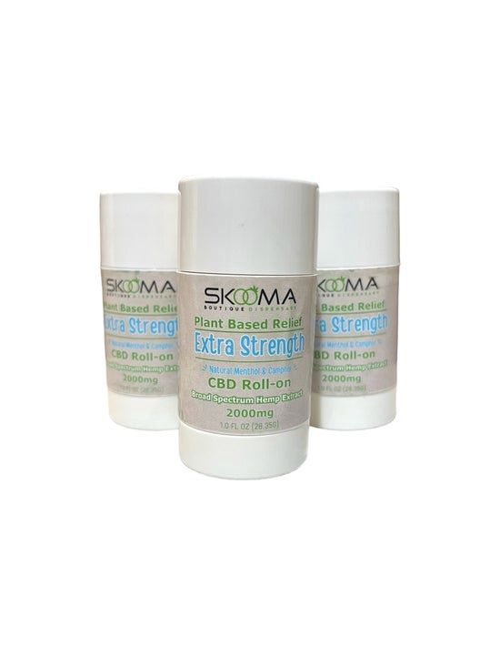 Extra-Strength CBD Topical Salves, Applicator: Roll-On (1 oz.)