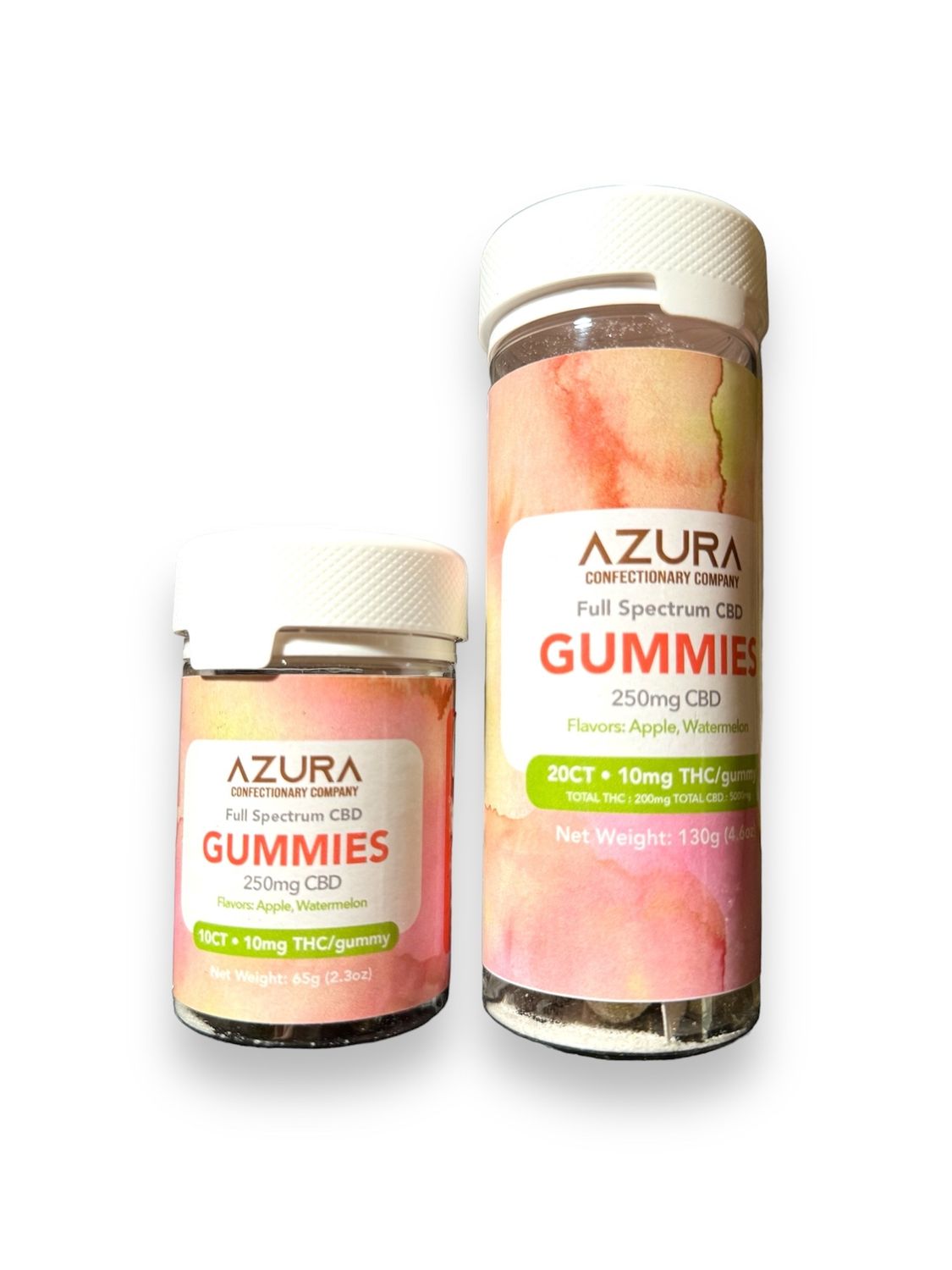 Azura 10mg THC:CBD Gummies