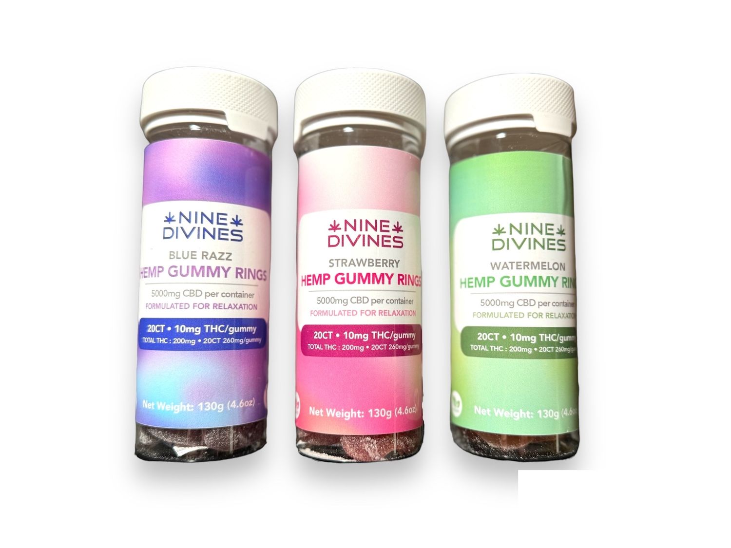 Nine Divines 10mg THC Gummy Rings