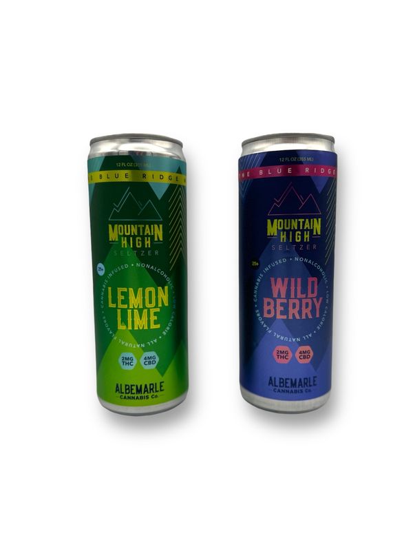 Mountain High Seltzer (2mg THC - 4mg CBD)