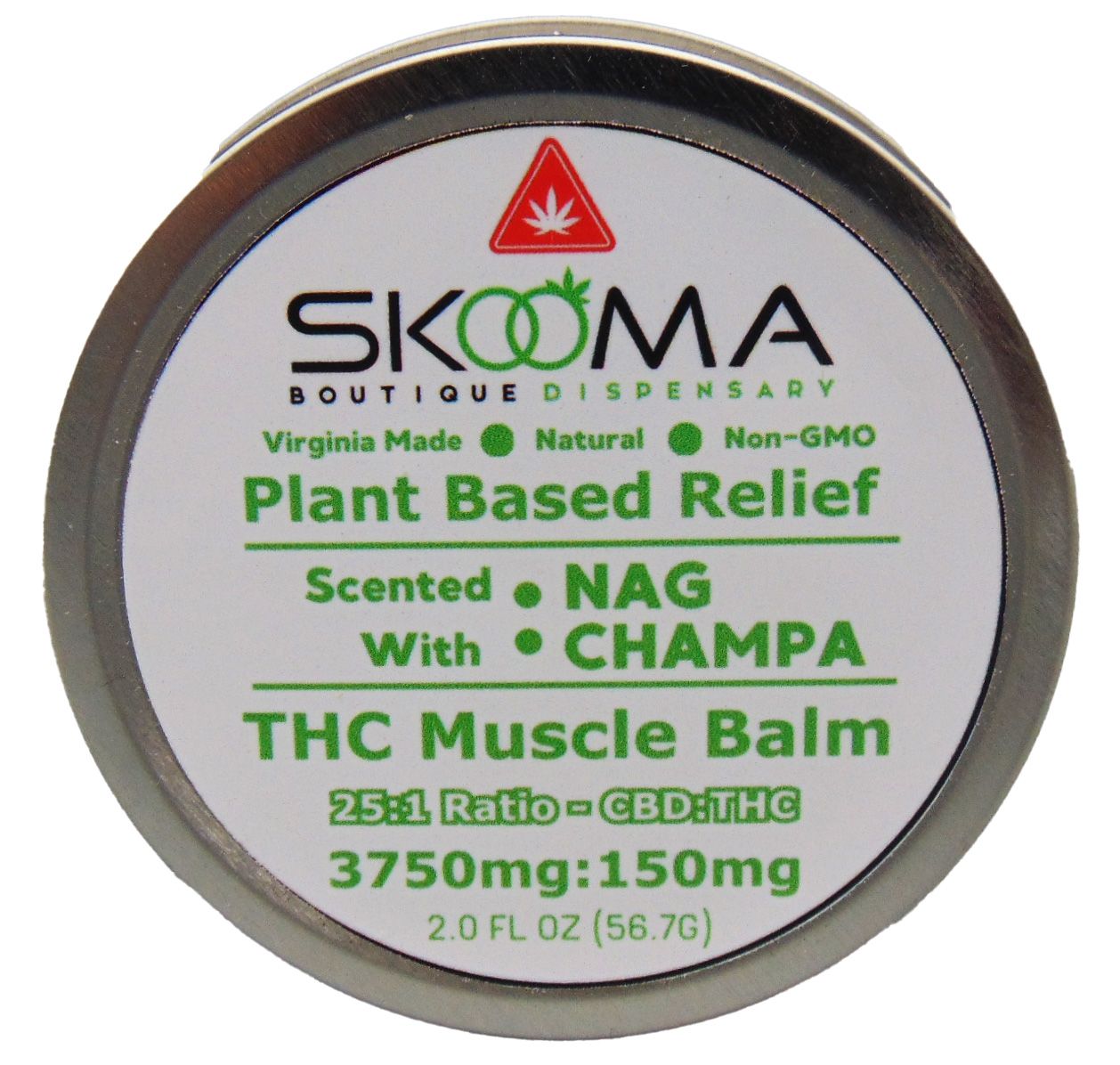 THC Muscle Balm 25:1
