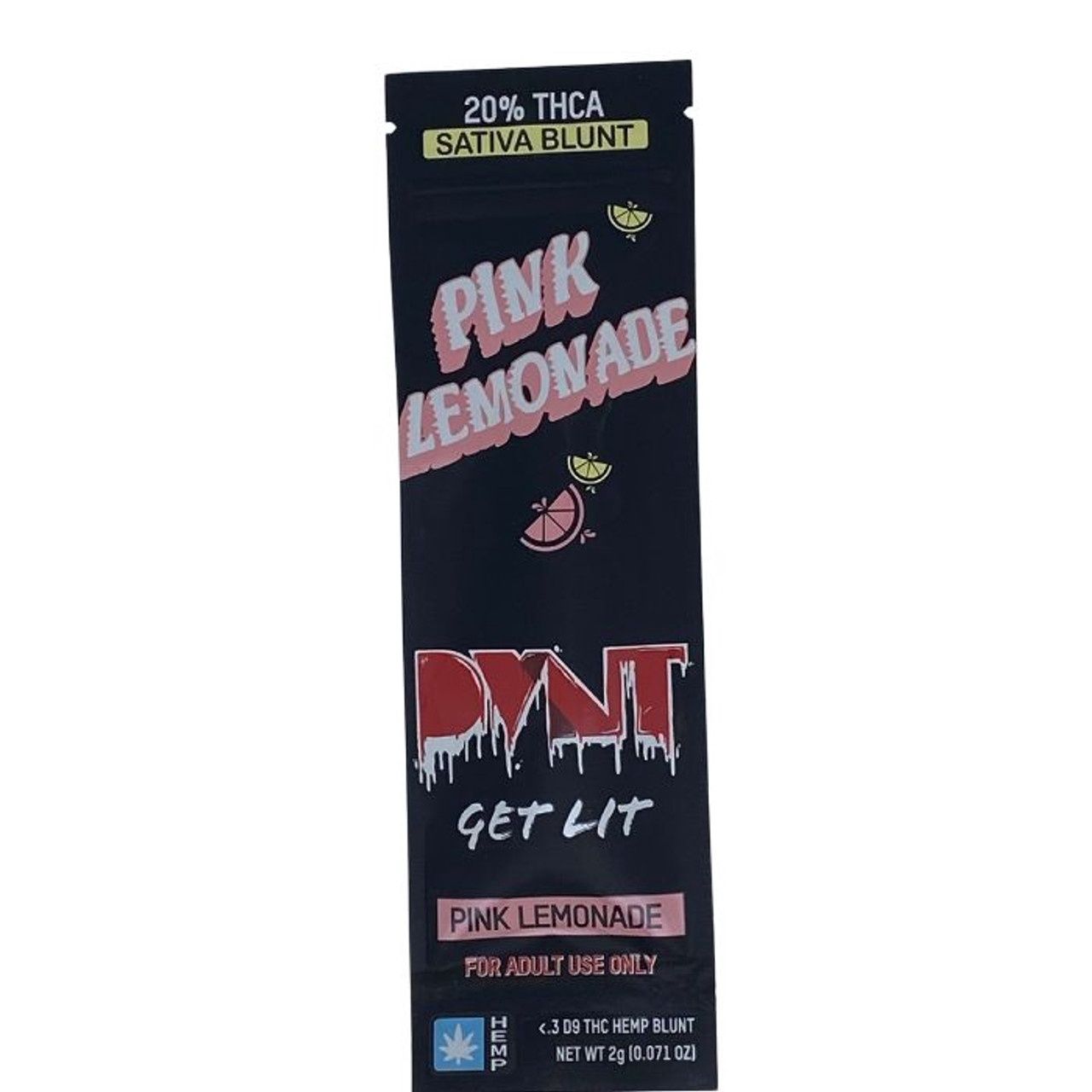 DVNT Blunts, Count: 2 Pack, Strain: Pink Lemonade (Sativa)