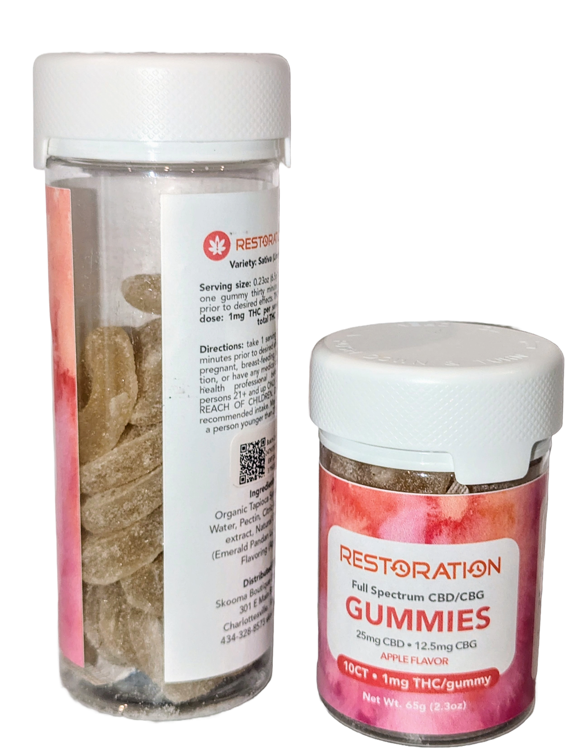 Azura 1mg THC:CBD Gummies