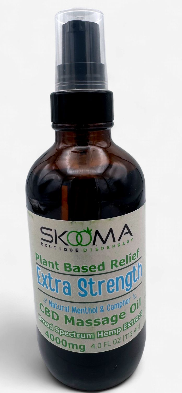 Skooma Extra Strength CBD Massage Oil