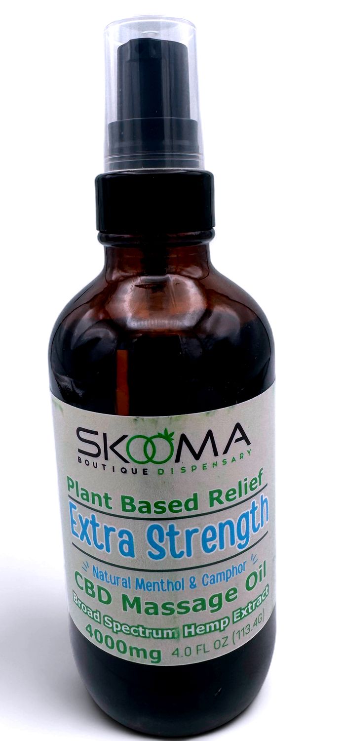 Skooma Extra Strength CBD Massage Oil