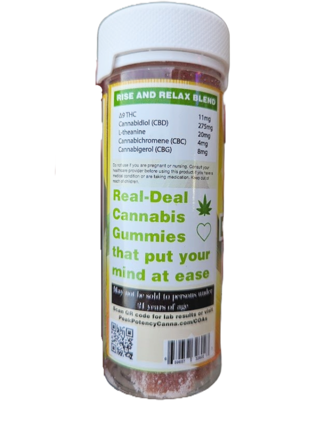 Peak Potency, Flavor: Skyline Citrus - Sativa, Size: 32ct