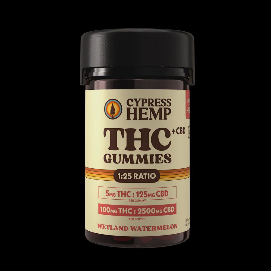 Cypress Hemp THC Gummies, Flavor: Wetland Watermelon - 5mg