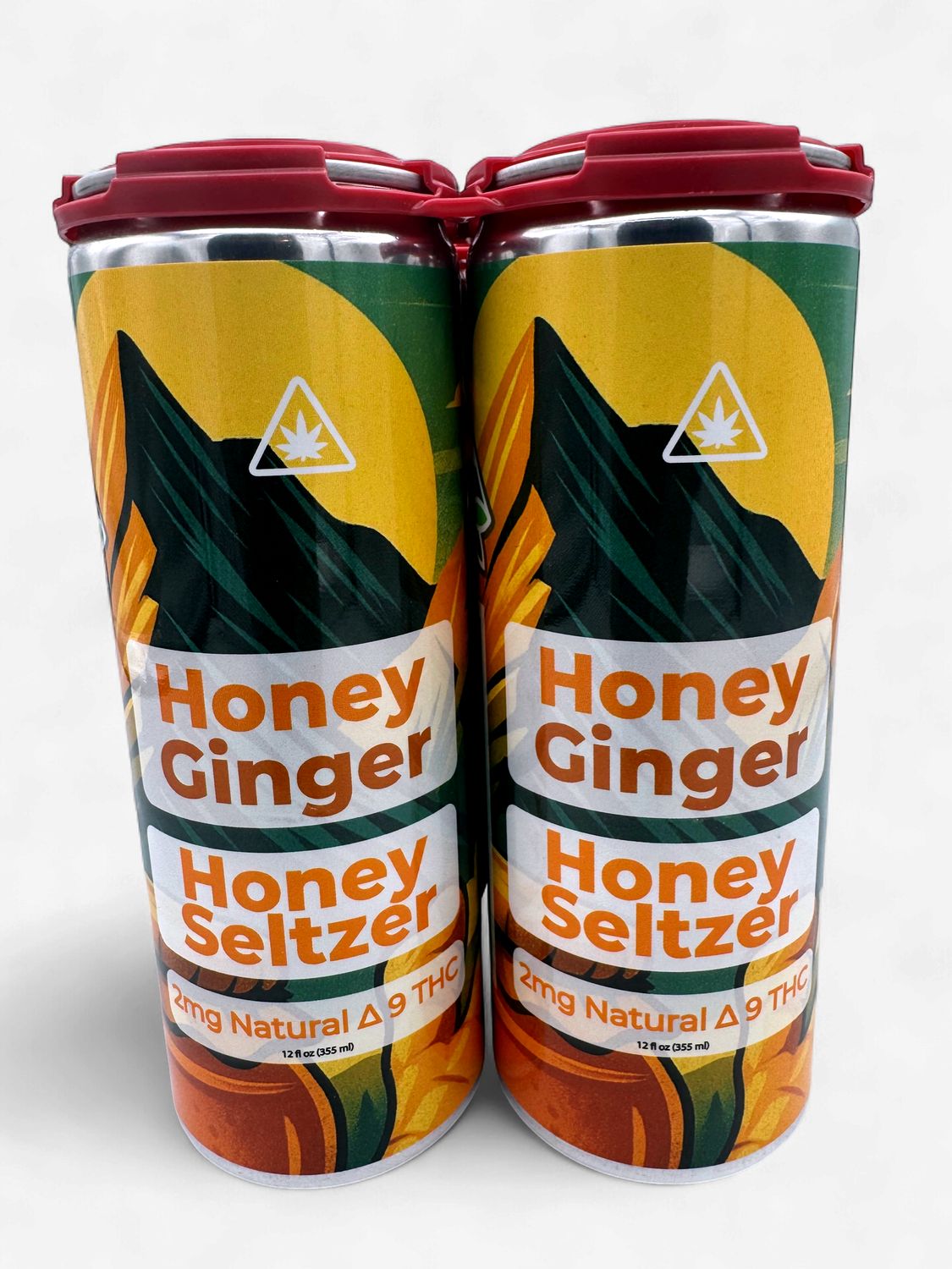 Honey Ginger Honey Seltzer 4 Pack