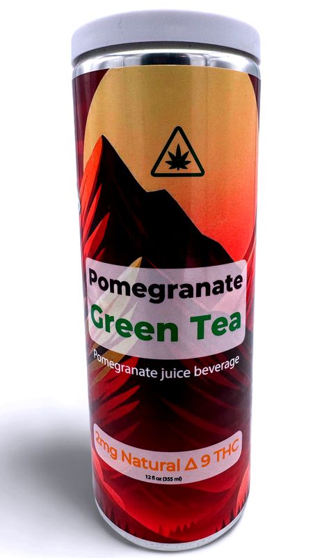 Pomegranate Green Tea  Single