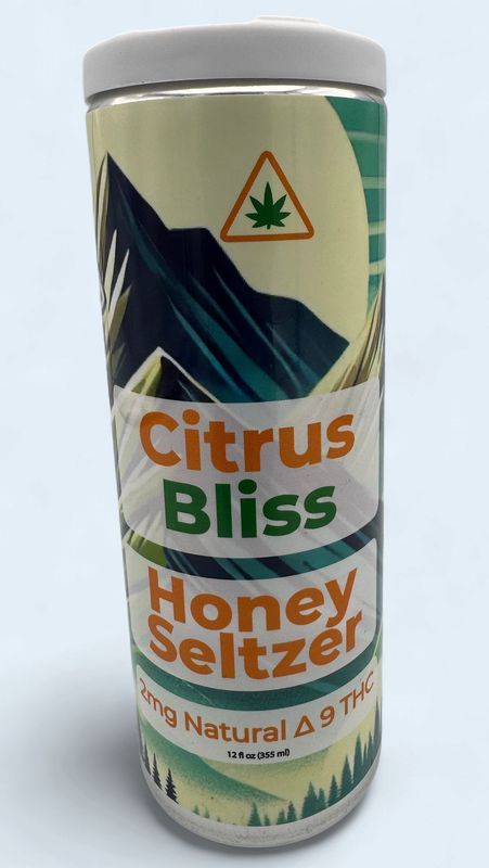 Citrus Bliss Honey Seltzer Single