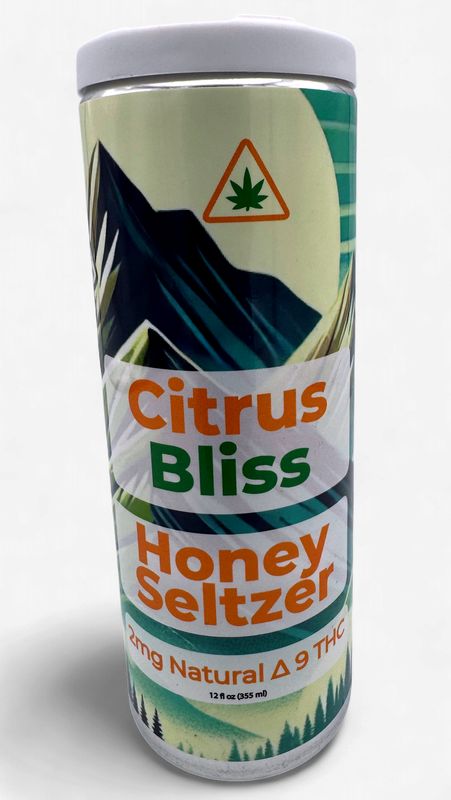 Citrus Bliss Honey Seltzer Single