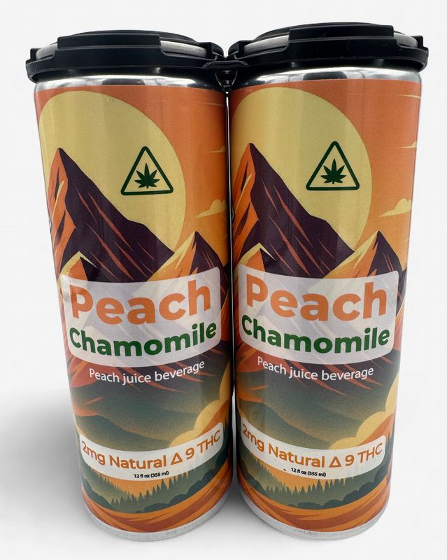 Peach Chamomile 4 Pack