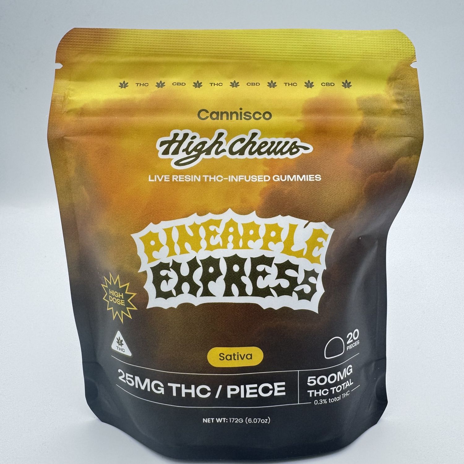 Cannisco High Chews Live Resin THC Gummies