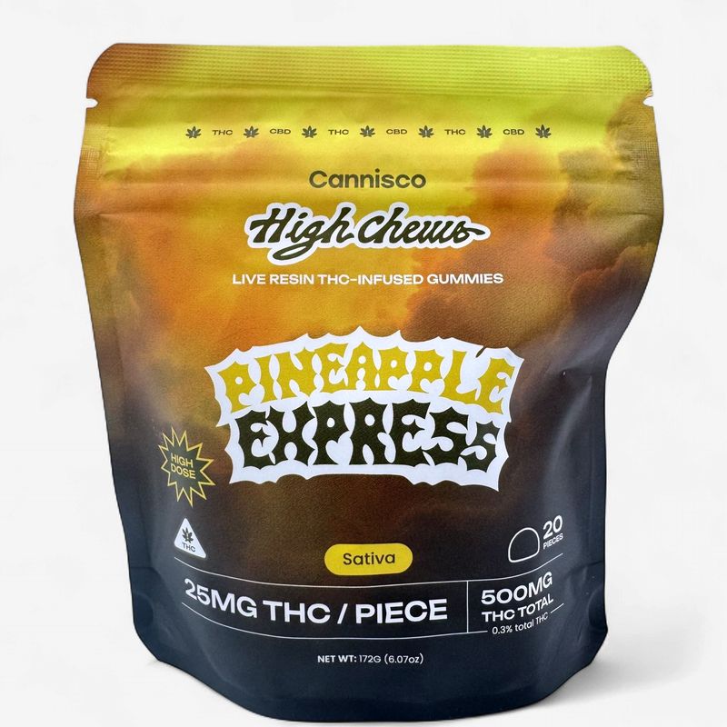 Cannisco High Chews Live Resin THC Gummies