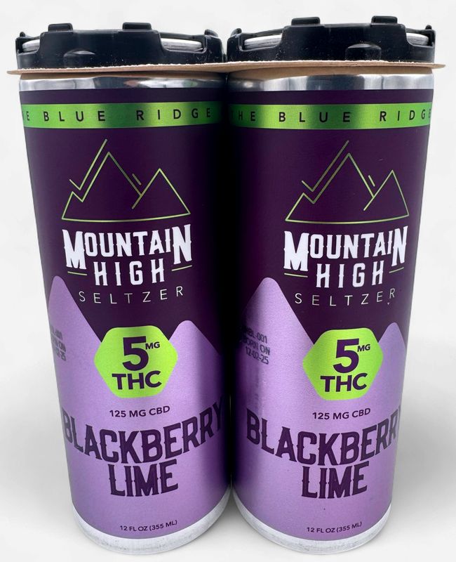 Mountain High Seltzer (5mg THC - 125mg CBD)
