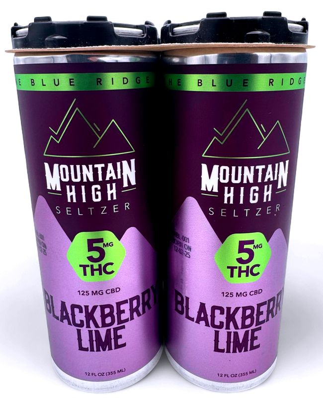 Mountain High Seltzer (5mg THC - 125mg CBD)