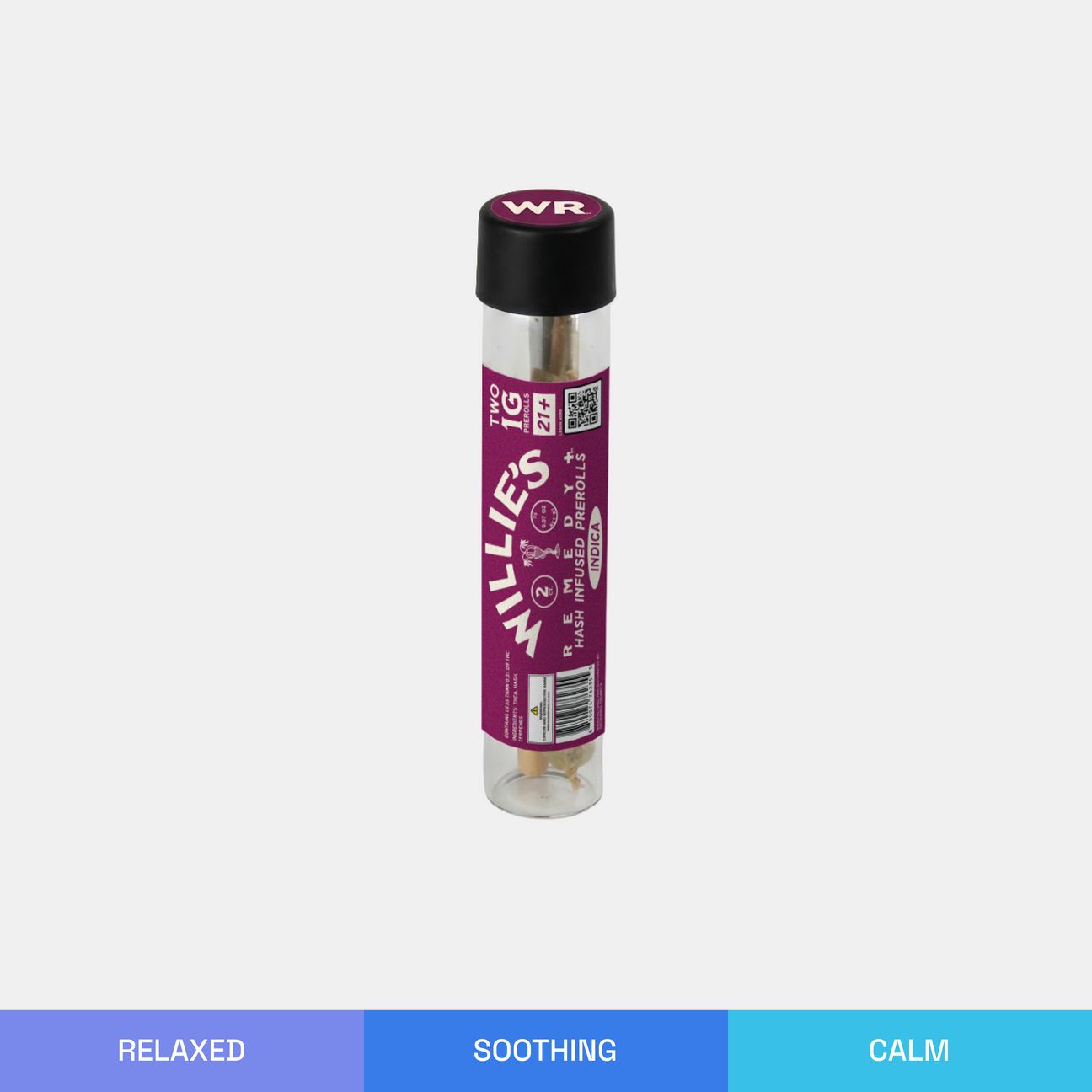 Willie’s Remedy  1g Hash Infused  Prerolls  2-Pack (Indica)