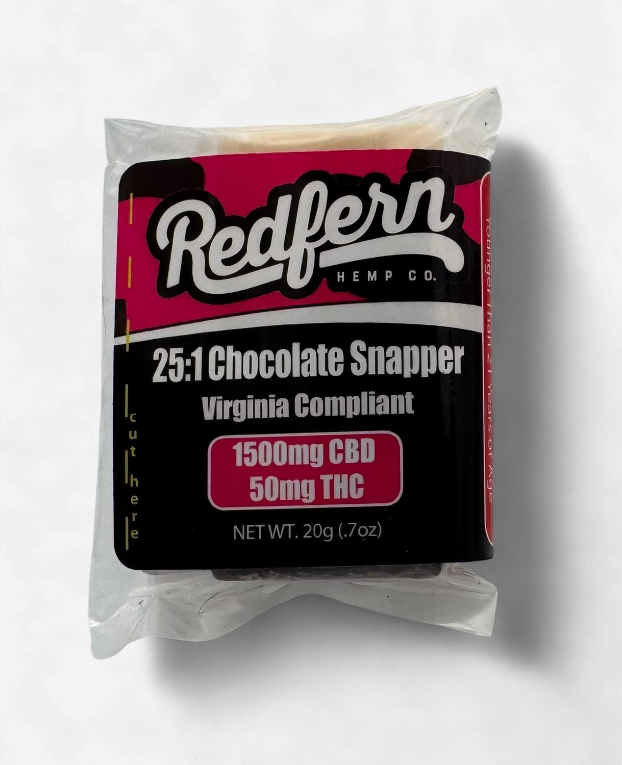 RedFern Chocolate Snappers 50mg - 25:1, mg: 50mg Chocolate Snapper