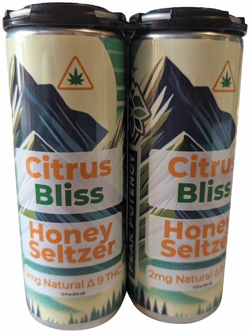 Citrus Bliss Honey Seltzer Single